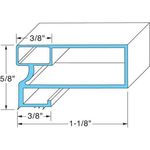 Door Gasket 31 1/4" X 61 5/8" for Arctic Air Part# -5304506125