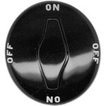 On-Off Knob 2 D, Off-On-Off-On for Bunn Part# 01054-0000