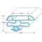 Door Gasket for Anthony Part# 02-14802-0005