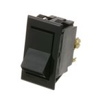 Sw243 Black Rocker 20A 250V Dpst