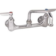 Faucet,8"Wall, 6"Spt,Leadfree for T&s Part# 0232