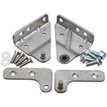 Glastender 06001373 Hinge Kit, 180 Degree Swing