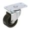 196-1050 - CASTER,PLATE (2"OD,SWVL,BLACK)