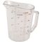 1 Qt Measuring Cup-135 Clear for Cambro Part# 100MCCW135