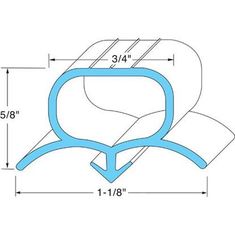 Gasket, Hopper 10" X 18 1/2" for Silver King Part# 10310-01