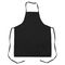 1033BLK - 32 in Black Bib Apron