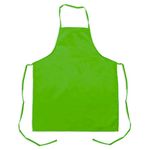 1033LMG - 32 in Lime Green Bib Apron