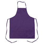 1033PUR - 32 in Purple Bib Apron