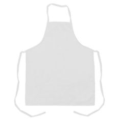 1033WHT - 32 in White Bib Apron