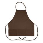 27 In Bib Apron Coffee 3 Pocket for AllPoints Part# 1040COF