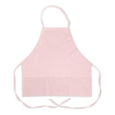 1040PNK - 3 Pocket Adjustable Pink Bib Apron