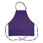 27 In Bib Apron Purple 3 Pocket for AllPoints Part# 1040PUR