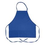 27 In Bib Apron Royal Blue 3 Pocket for AllPoints Part# 1040RBL