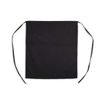 1041BLK - 1 Pocket Black Bistro Apron