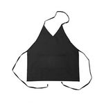 30 1/2 In Tuxedo Apron Black 2 Pockets for AllPoints Part# 1045BLK