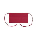 1046BRG - 3 Pocket 11 in Burgundy Waist Apron