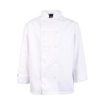 10502XL - 2XL Men's White Long Sleeve Chef Coat