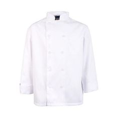 Lg Mens Chef Coat Long Sleeve for AllPoints Part# 1050L