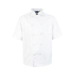 3Xl Mens Chef Coat Short Sleeve for AllPoints Part# 10513XL