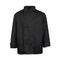 2Xl Mens Chef Coat Black Long Sleeve for AllPoints Part# 10522XL