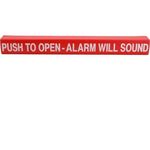 Wrap,Push Pad , Push To Open,Red For Detex Part# 105417-1