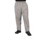 10562XL - 2XL Checkered Baggy Chef Pants