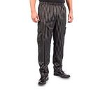 Xs Baggy Chef Pants Striped for AllPoints Part# 1059XS