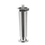 Leg, Hex-Style Foot 4" Tall, 3/8"-16 Thread for Standard Keil Part# 1060-0633-1120