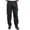 11382XL - 2XL Black Baggy Cargo Chef Pants