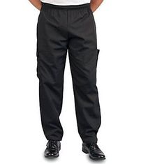 Kng Xs Baggy Chef Pants Black for AllPoints Part# 1138XS