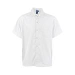 Sm Frontsnap Cook Shirt White for AllPoints Part# 1140S