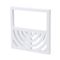 11468 - 9 1/8" Plastic 1/2 Floor Sink Top Grate