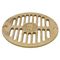 11508 - 5 1/2" Round Brass Floor Drain Strainer