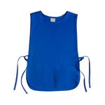 1163RBL - 2 Pocket Royal Blue Cobbler Apron