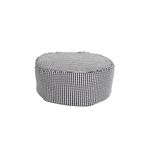 1168BKWC - Checkered Pill Box Chef Hat