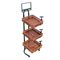 12119 - 3-Tier Willow Basket Display Rack