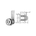 Lock, Cylinder (S/S Face) for Standard Keil Part# 1230-1214-3000