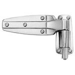 Kason 1248-000004 Hinge, Chrome, Flush