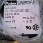 REBUILD KIT For Parker Fluid Control Part# 12FS5C2-G982R