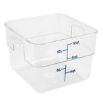 Container Clear 12qt for Cambro Part# 12SFSCW