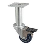 13116 - 3 in Swivel Plate Caster Set