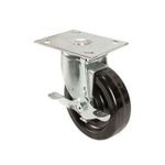 Caster,Plate (5"Od,Swvl,W/Brk) for Traulsen Part# 13140-01