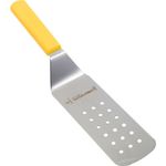 1371568 - 8 in x 3 in Yellow Sani-Safe® Perforated Turner