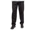 14212XL - 2XL Black Baggy Chef Pants