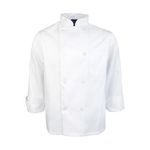 3Xl Chef Coat Long Sleeve for AllPoints Part# 14343XL