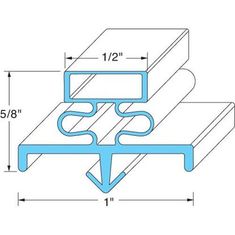 Door Gasket 20-1/2" X 25-1/2" for Star Mfg Part# 14498