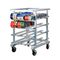 14522 - Half-Size Mobile Can Storage Rack