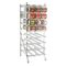 14551 - Full Size Heavy Duty Stationary Can Rack