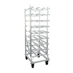 14556 - 35"L x 25.5"W x 78"H Heavy Duty Full Size Can Rack