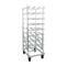 14556 - 35"L x 25.5"W x 78"H Heavy Duty Full Size Can Rack